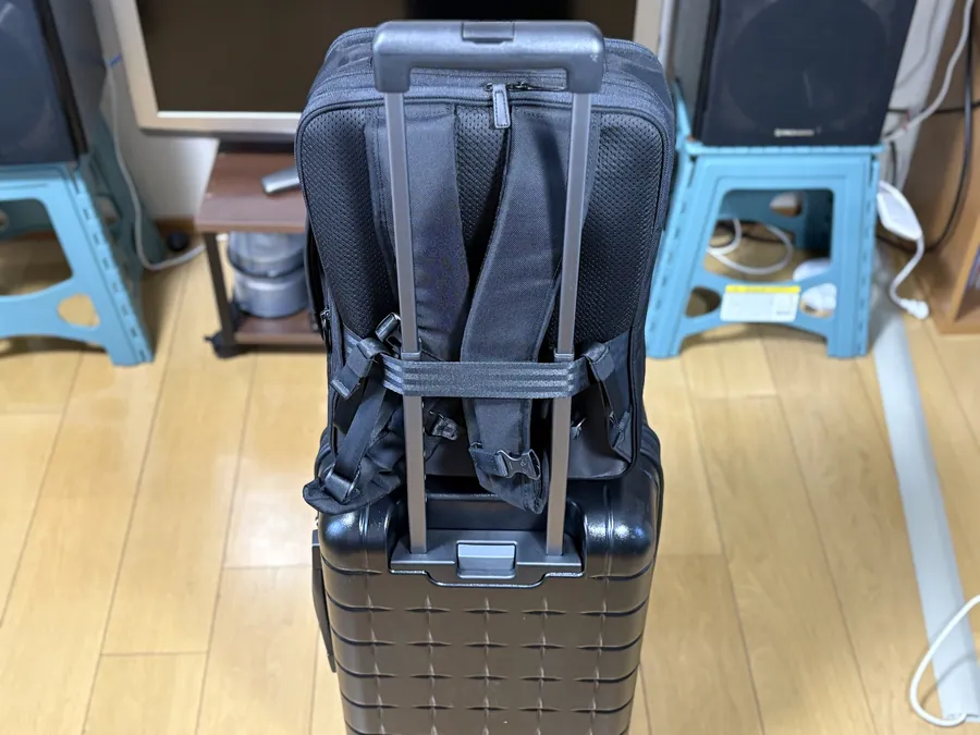 ハーネスを収納